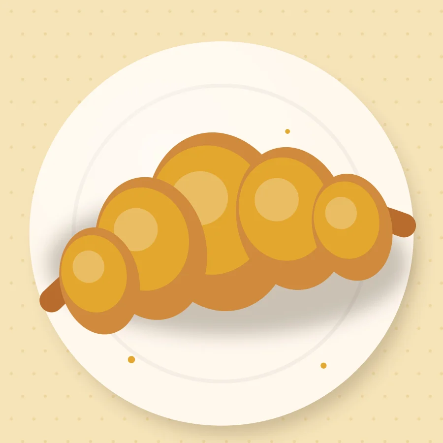 Croissant de mantequilla